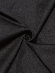 Plunging Ruched Jumpsuit Sexy Long Sleeve Short Length Drawstring