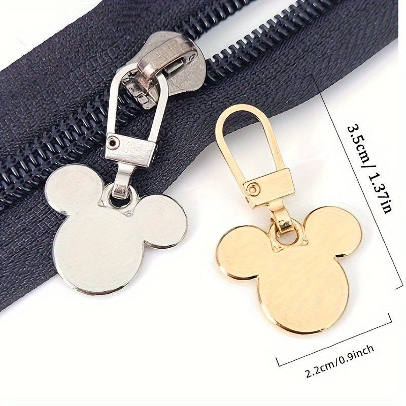 5pcs Detachable Pull Tabs Clothing Bag Shoe Boot Zipper Head Pull Pendant DIY