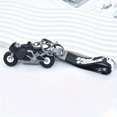Motorcycle Model Keychain Pendant for Car Keys Backpacks Wallets