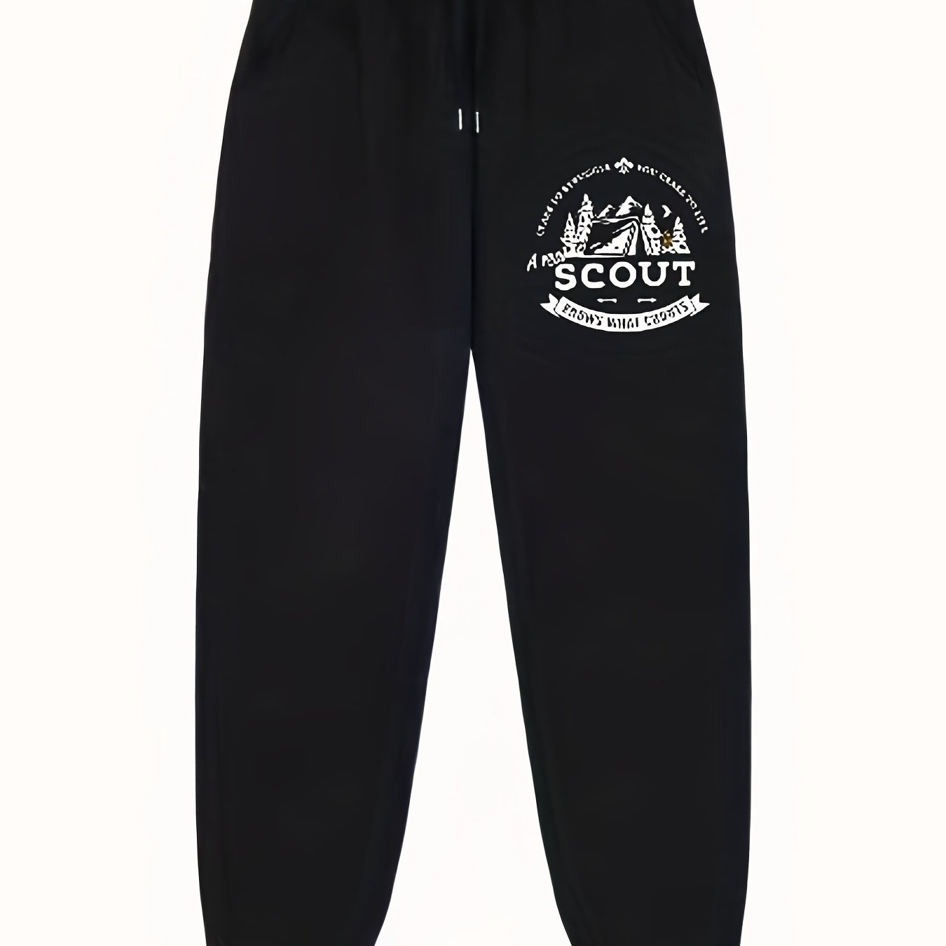 Forest & Camp Pattern Joggers Men s Casual Loose Fit Pants