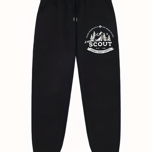 Forest & Camp Pattern Joggers Men s Casual Loose Fit Pants