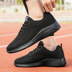Men's Knitted Lightweight Casual Shoes Non Slip Sneakers