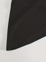 Tie Side Wrap Beach Skirt Solid Asymmetric Sexy Bikini Cover Up