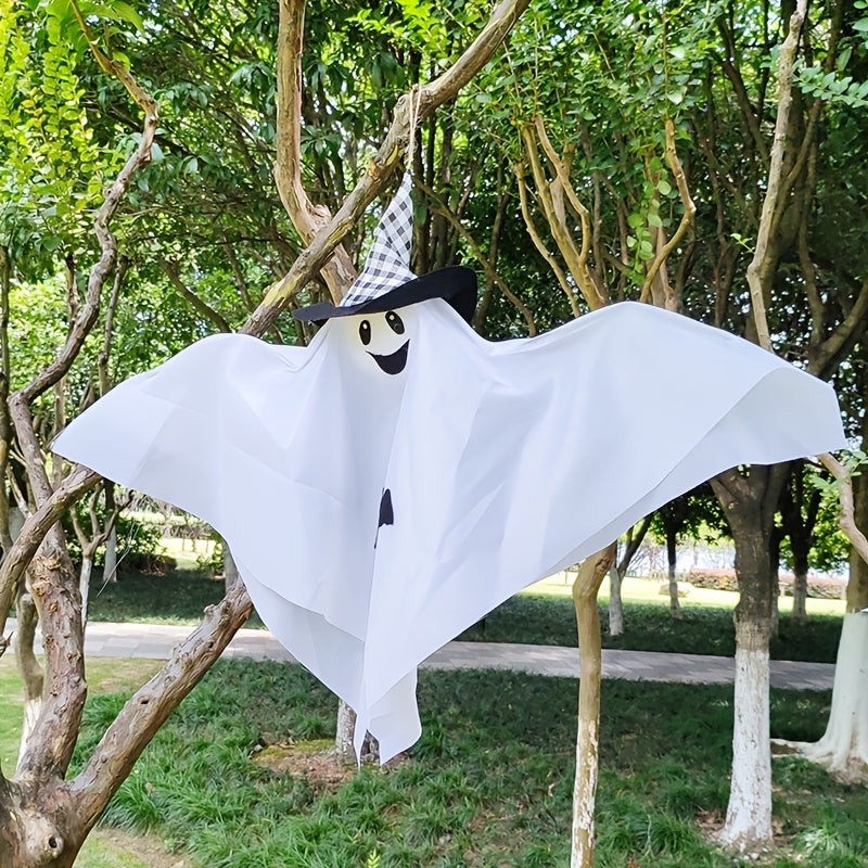 2pcs Fabric Hanging Ghosts Halloween Decoration