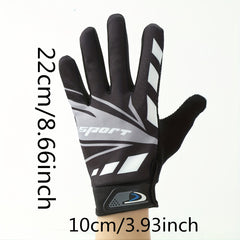 Cycling Fitness Full Finger Gloves Non slip Touch Screen Gloves