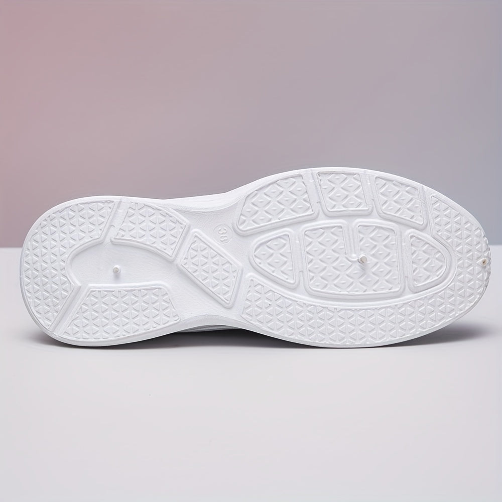 Thick Sole Shock Absorption Mesh Sneakers Lightweight Comfortable Shoes