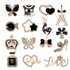 15Pcs Shoe Charms For Clogs Sandals Decoration Charms For Kids Girls Women
