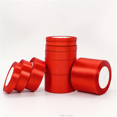 Red 86 Meter Long Ribbon for DIY Gift Packaging