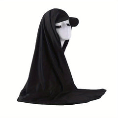 Solid Baseball Cap With Scarf Elastic Hijab Women Ramadan Head Wrap Turban Hats
