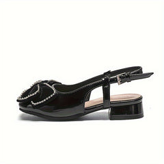 Girls Low Heel Dance Shoes Comfy Non Slip Casual Shoes