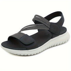 Women's Flat Sports Sandals Open Toe Ankle Strap Casual Outdoor Shoes