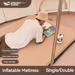 Camping Sleeping Pad Inflatable Mattress Portable Air Mat Self inflating Pad