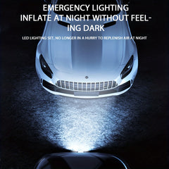 Portable Air Compressor with LED Light