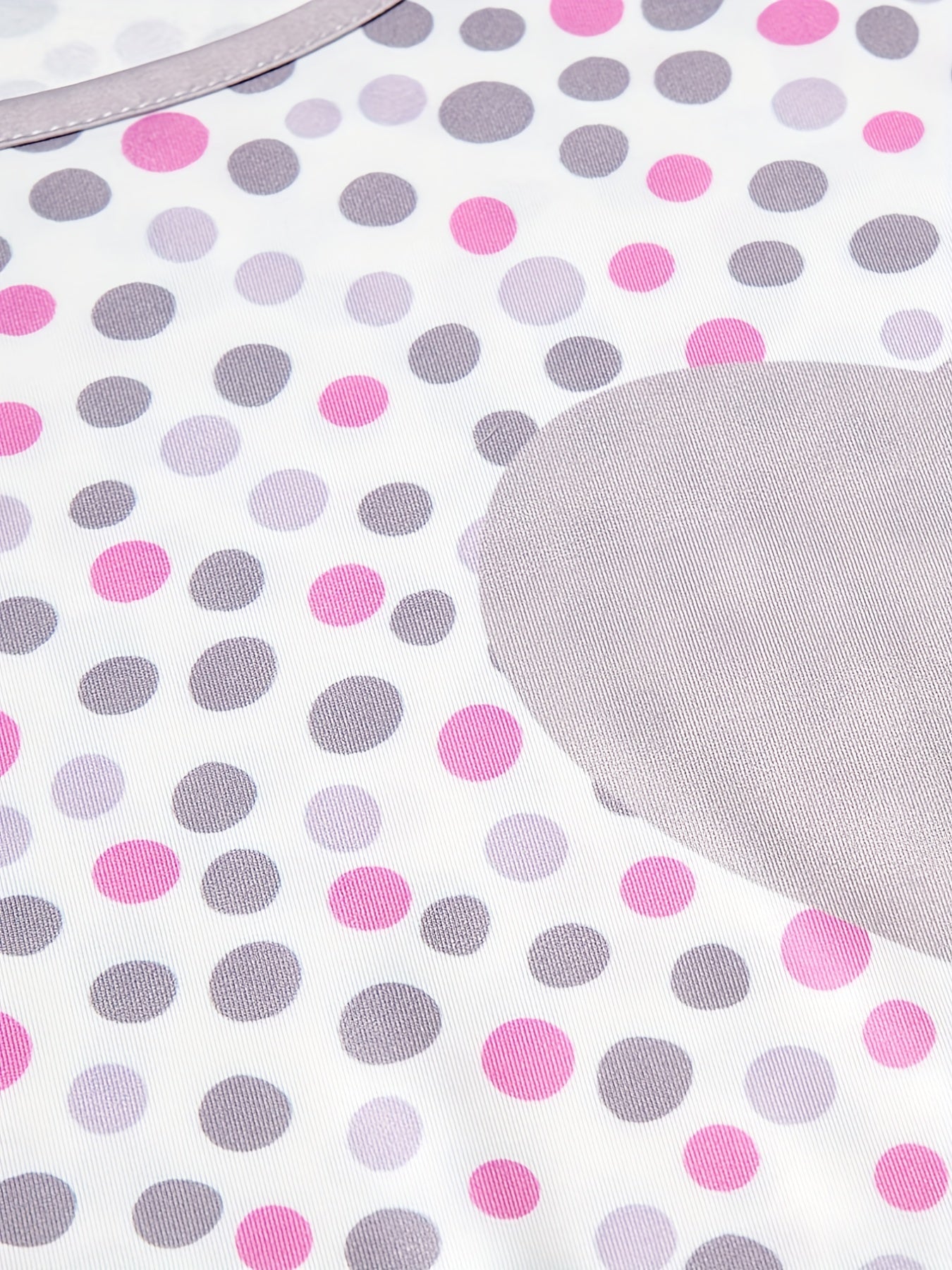 Polka Dot & Heart Print Tee & Shorts Pajama Set