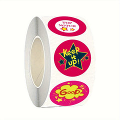 200pcs Animal Reward Stickers 3.81cm Self-Adhesive
