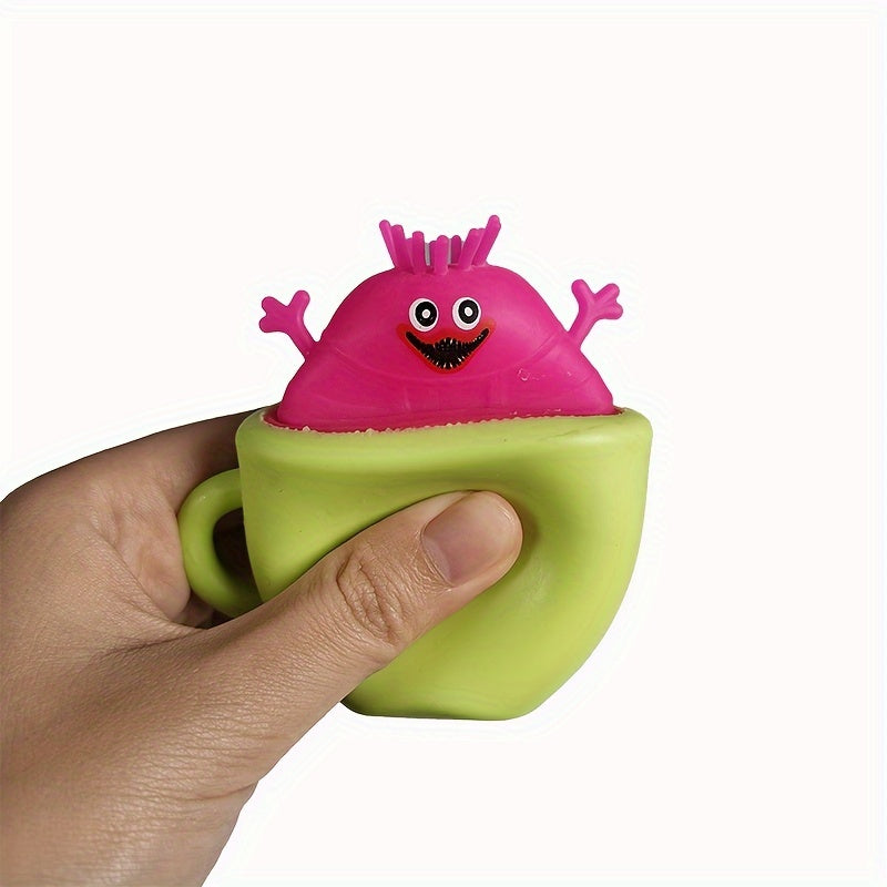 Creative Squeeze Cup Toy Monster Pinch Fun And Easy Perfect For Play House Toy