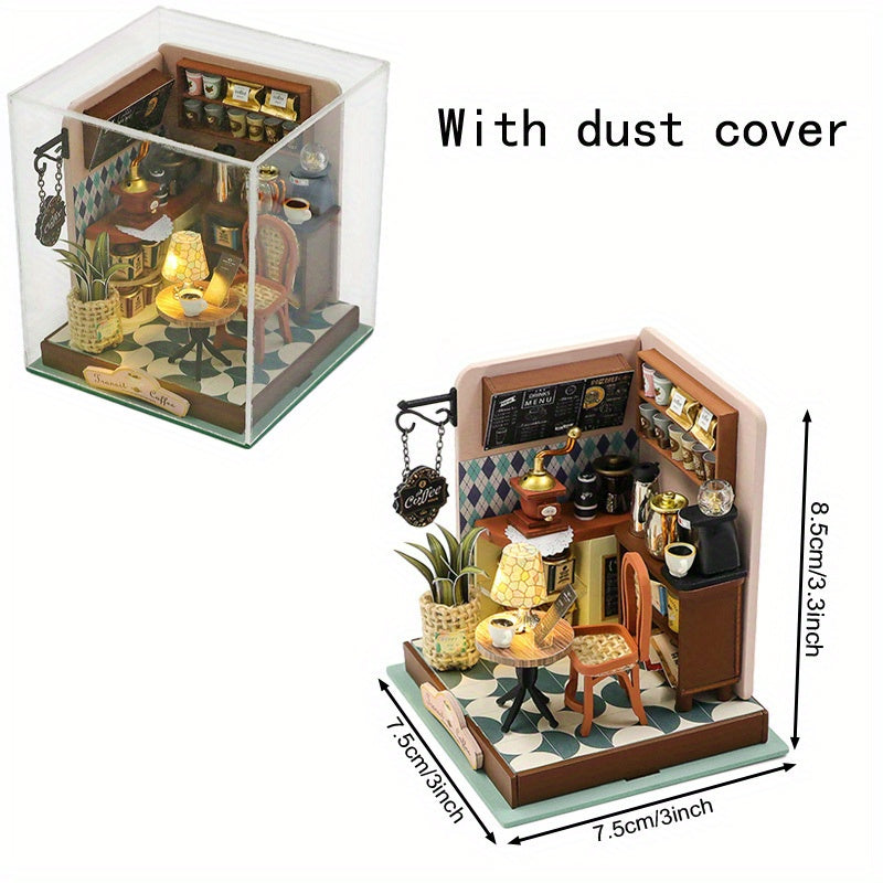 DIY Dollhouse Mini Kit With Furniture Creative Room Mini Dollhouse Toy