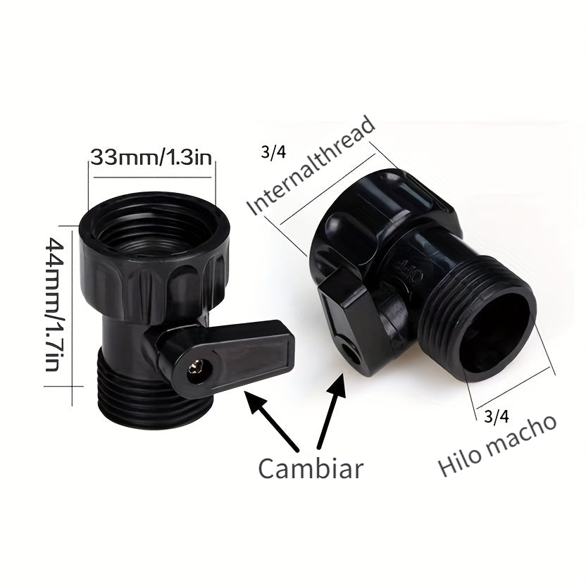 7.62 Hose Repair Extension with Two-Way Docking Valve and Switch