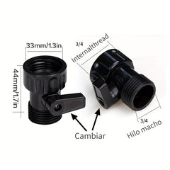 7.62 Hose Repair Extension with Two-Way Docking Valve and Switch