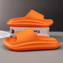 Men's Stripper Slippers Outdoor Slides Thick Sole