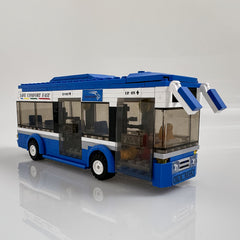 235pcs City Bus Model Building Blocks Toy Kit Gift