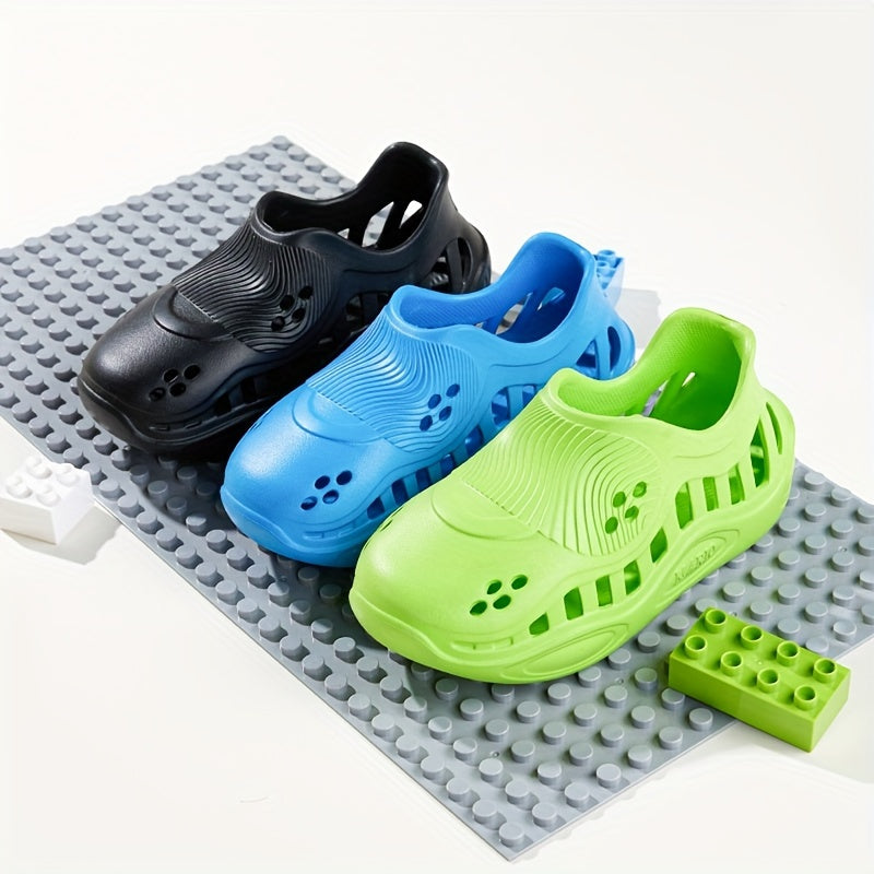 Boys Slip-On Sandals Breathable Lightweight Non-Slip Summer Shoes