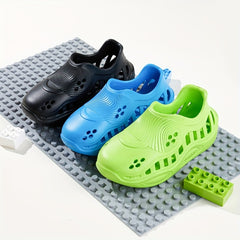 Boys Slip-On Sandals Breathable Lightweight Non-Slip Summer Shoes