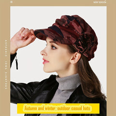 Graffiti Hat Sunshade Warm Hat Couple Hat