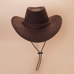 Western Cowboy Cowgirl Hat Jazz Sun Hat Beach Cap Unisex Cowboy Hats