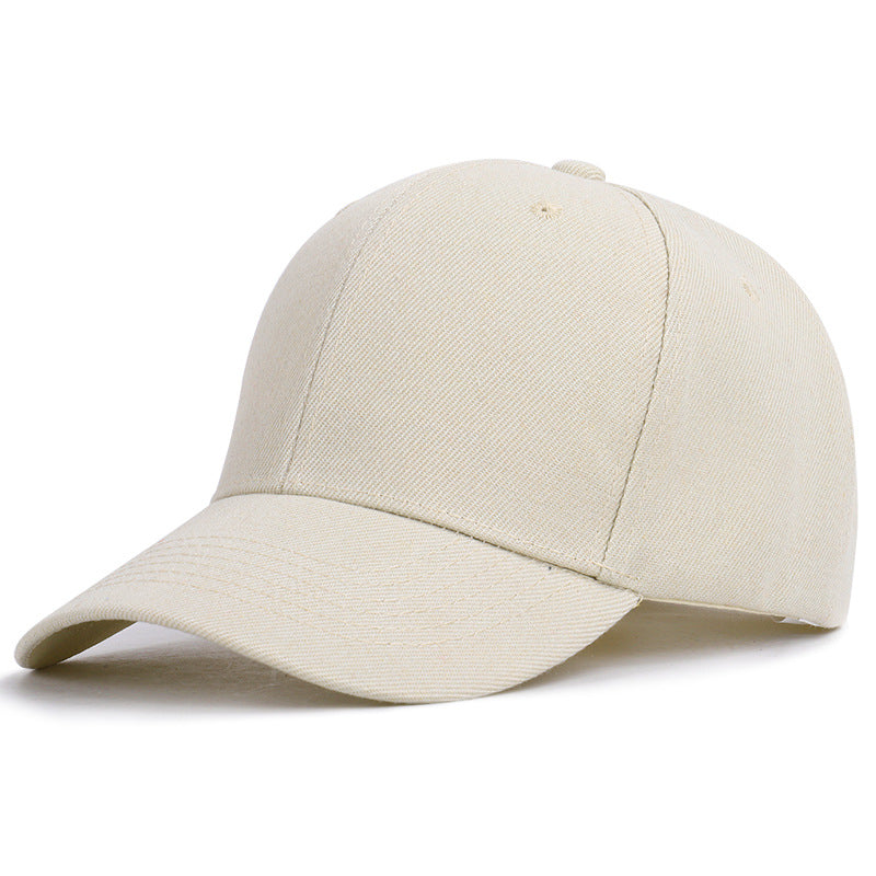 Men Solid Baseball Cap