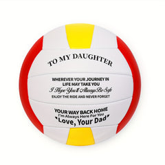 Durable Size 5 Volleyball with Pump for Training