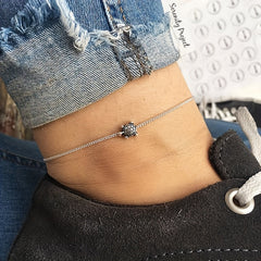 Vintage Style Turtle Anklet Beach Alloy Ankle Bracelet