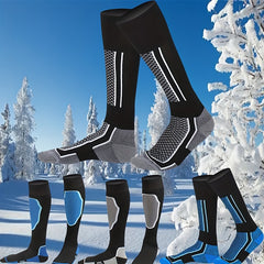 Winter Ski Socks Knee High for Skiing & Mountaineering
