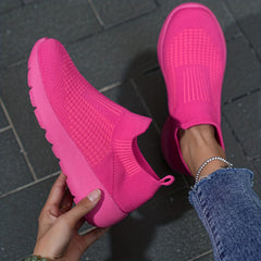 Thick Bottom Heighten Running Shoes Breathable Mesh Lightwei