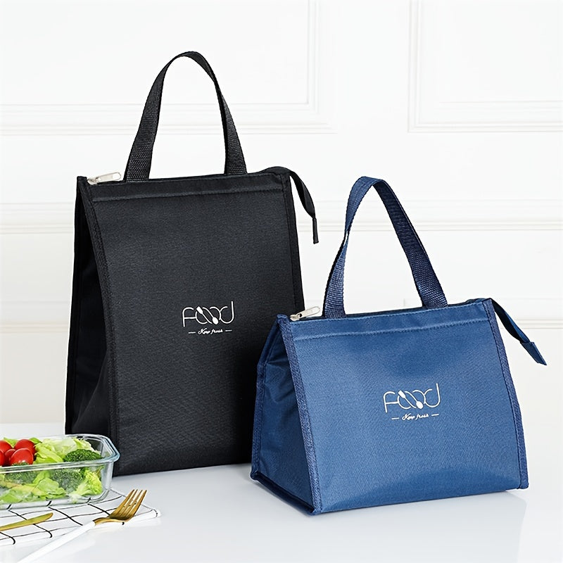 Portable Insulated Lunch Bag Aluminum Foil Thermal Outdoor