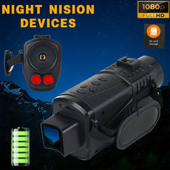 Night Vision Device 1080P HD Infrared 5X Zoom Dual use USB Charging Cable