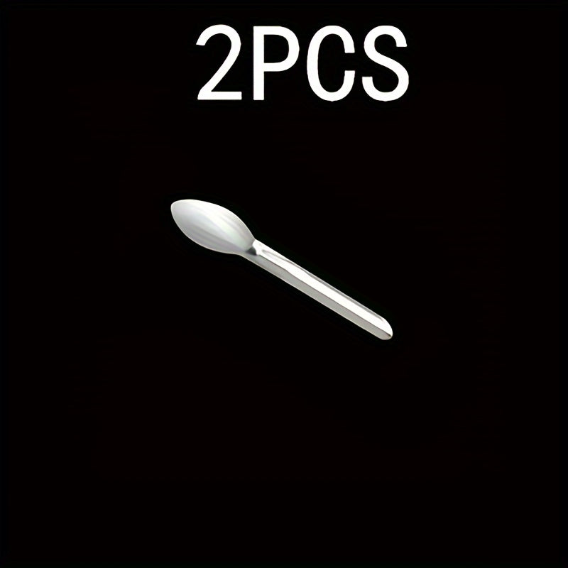 2pcs Micro Spoon Shovels for Medicine Laboratory Supplies