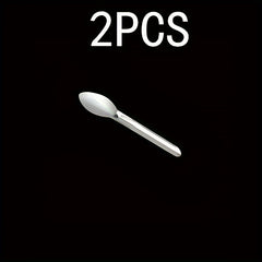 2pcs Micro Spoon Shovels for Medicine Laboratory Supplies