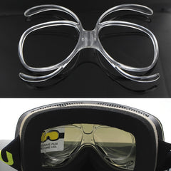 Skiing Goggles Myopia Frame Insert Optical Adaptor Flexible Prescription Frame