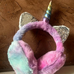 Unicorn Warm Earmuffs Winter Coldproof Rabbit Earmuffs