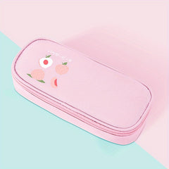 Fruit Pattern Makeup Bag Zipper Storage Pouch