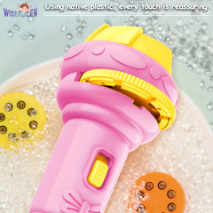 WISEHULEN Kids Projection Flashlight with 32 Educational Patterns