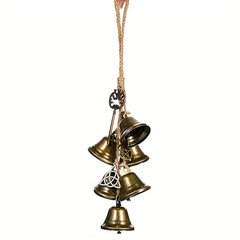 Witch Bells Protection Door Hangers Wiccan Magic Wind Chimes