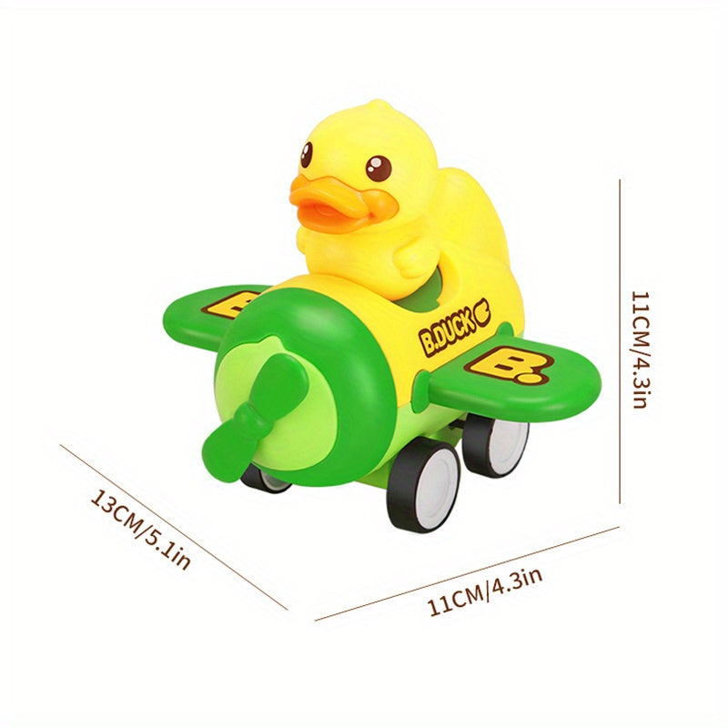 The Inertia Car - Kids Toy Vehicle with Easy Push and Go Action