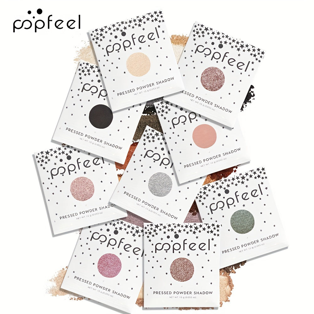 Monochrome Earth Tone Eyeshadow Powder for Halloween & Stage Makeup