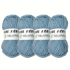 80% Acrylic 20% Wool Thick Wool Thread for Knitting Crocheting DIY