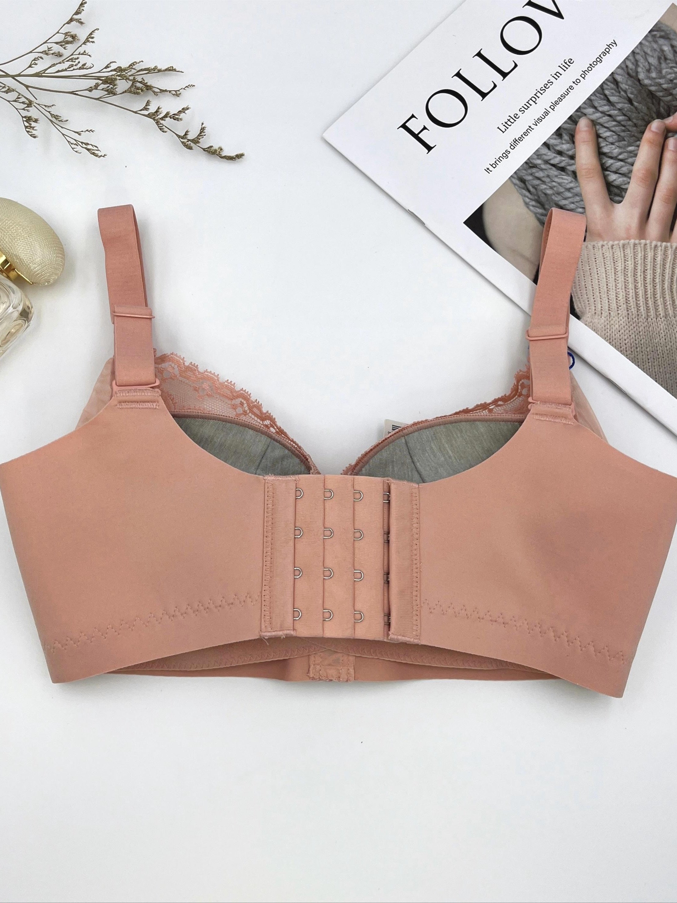 Lace Push Up Bra Comfy & Breathable Women's Lingerie
