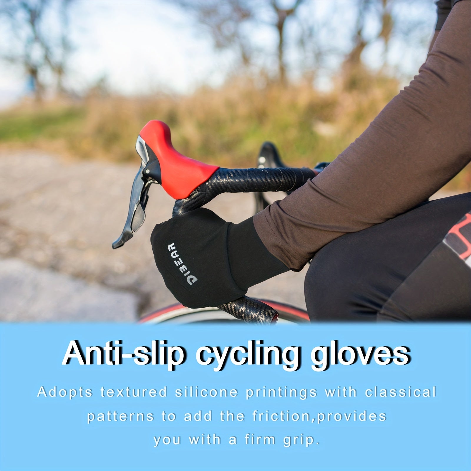 Touch Screen Outdoor Sports Gloves Full Finger Warm Keeping Fitness Gloves
