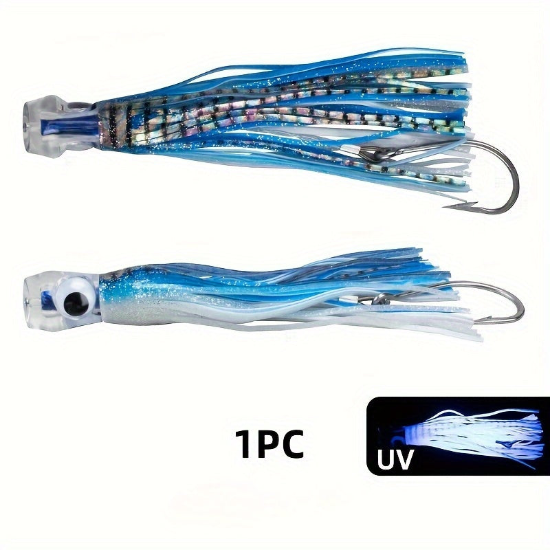 9in Bionic Squid Sea Fishing Boat Bait Octopus for Fishing