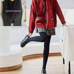 Plush Lined Tights High Waist Thermal Leggings Women's Stockings